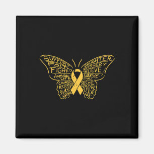 Aimant Cancer de l'enfance Ruban Papier à ruban Soutien à