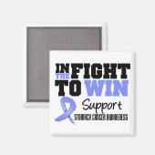 Aimant Cancer De L'Estomac Dans La Lutte Pour Gagner (Recto/Verso)