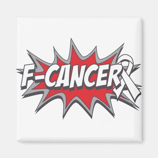 Aimant Cancer du poumon (Devant)