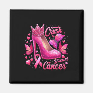 Aimant Cancer Du Sein Combattre Comme Une Reine Noir Afro