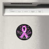 Aimant Cancer du sein Hope Love Courage (In Situ (Lave-vaisselle))