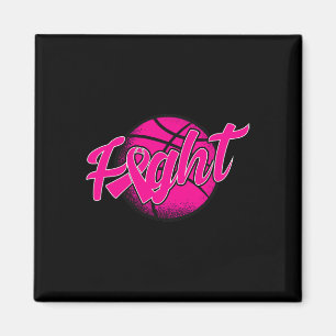 Aimant Cancer du sein Joueurs de sketll rose Ribbon Sensi
