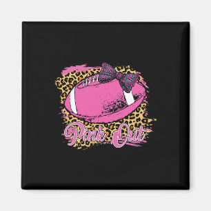 Aimant Cancer du sein Ruban rose de bas de page rose ruba