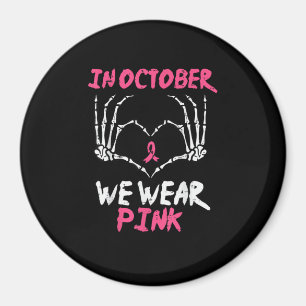 Aimant Cancer du sein Squelette Coeur de la main Nous por