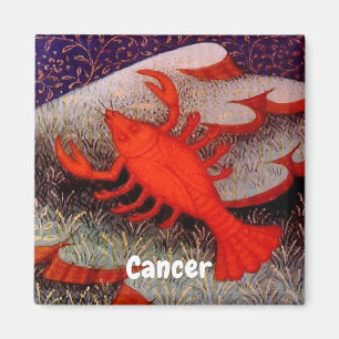 Aimant Cancer le crabe signe zodiaque fête d'anniversaire