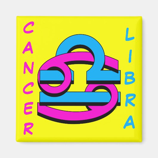 Aimant Cancer & Libra PkBl (Devant)