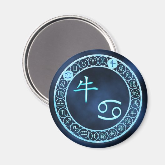 Aimant Cancer/Ox (Recto/Verso)