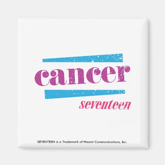Aimant Cancer pourpre (Devant)