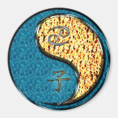 Aimant Cancer & Rat de Feu (Devant)