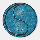 Aimant Cancer & Serpent d'eau (Devant)