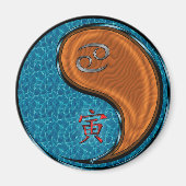 Aimant Cancer & Wood Tiger (Devant)