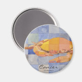 Aimant Cancer Zodiac (Recto/Verso)