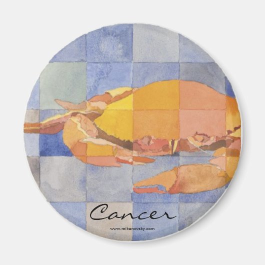 Aimant Cancer Zodiac (Devant)