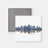 Aimant Cancinnati Skyline (Recto/Verso)