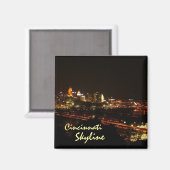 Aimant Cancinnati Skyline (Recto/Verso)
