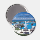 Aimant Cancun, Cancun, Mexique (Recto/Verso)