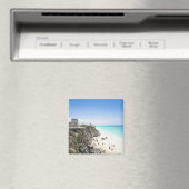 Aimant Cancun, Quintana Roo, Mexique - Ruines sur une col (In Situ (Lave-vaisselle))