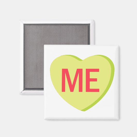 Aimant Candy Heart - ME (Recto/Verso)