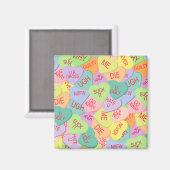 Aimant Candy Hearts Motif - SFW (Recto/Verso)