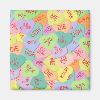 Aimant Candy Hearts Motif - SFW