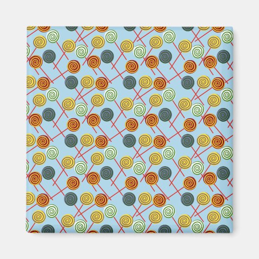 Aimant Candy pattern | Lollies 1lipop (Devant)