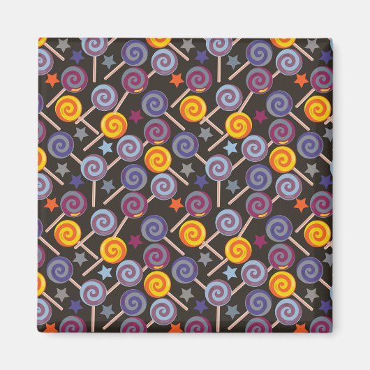 Aimant Candy pattern | Lollies 1lipop (Devant)