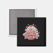 Aimant Candy Security Funny Halloween Costume garçons fil (Recto/Verso)