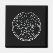 Aimant Candy Tester, Retro Candy Lovers (Devant)