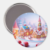 Aimant Candyland/Imaginaire Ville/Magnet (Recto/Verso)