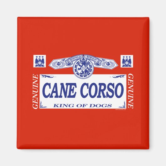 Aimant Cane Corso (Devant)