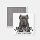 Aimant 🐾 Cane Corso Italiano 🐾 (Recto/Verso)