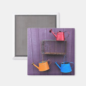 Aimant Canettes d'eau colorées (Recto/Verso)