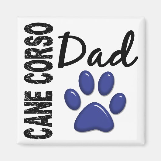 Aimant Canne Corso Papa 2 (Devant)