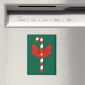 Aimant Canne de bonbon et noeud (In Situ (Lave-vaisselle))