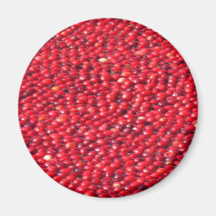 Aimant Canneberges Férié Rouge