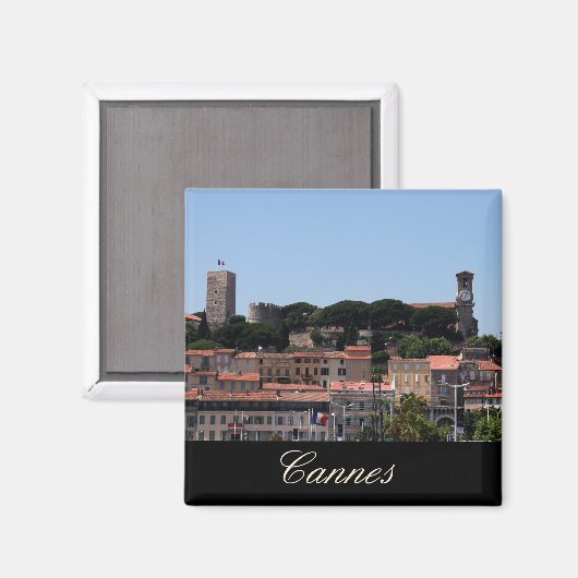 Aimant Cannes, Provence (Recto/Verso)