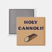 Aimant Cannoli sacré drôle italien (Recto/Verso)