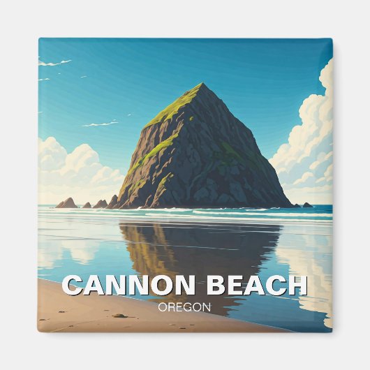 Aimant Cannon Beach Oregon (Devant)