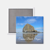 Aimant Cannon Beach Oregon (Recto/Verso)