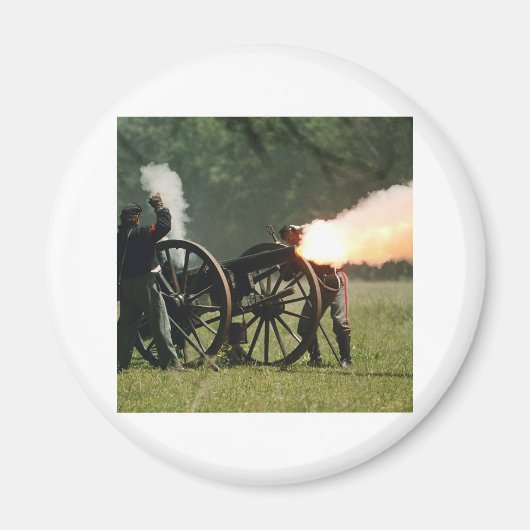 Aimant Cannon de guerre civile (Devant)