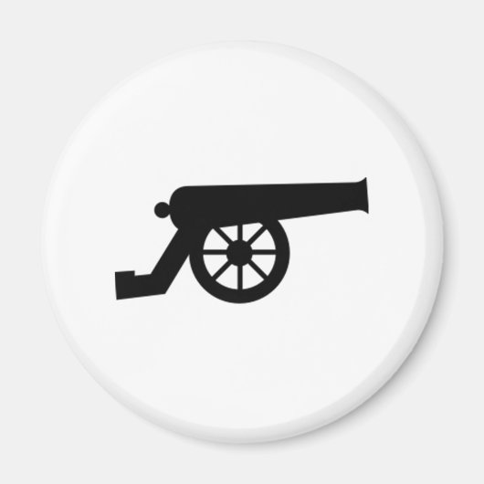 Aimant Cannon de guerre civile (Devant)
