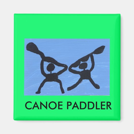 AIMANT CANOE PADDLER (Devant)