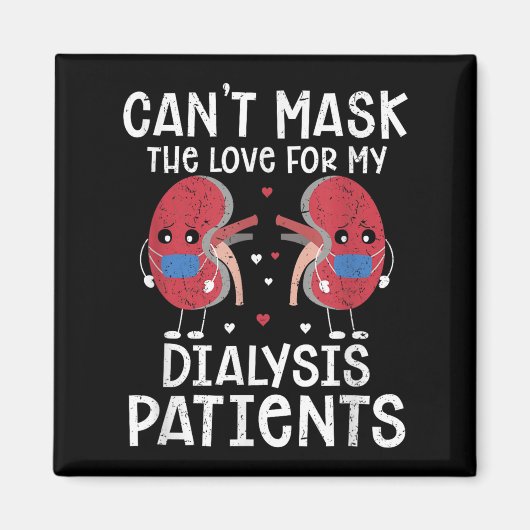 Aimant Cant Masque L'Amour Technique De Dialyse (Devant)