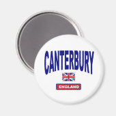 Aimant Canterbury Angleterre (Recto/Verso)