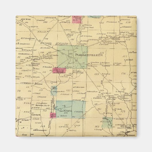 Aimant Canton d'Allegheny (Devant)