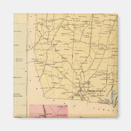 Aimant Canton de Cherrytree (Devant)