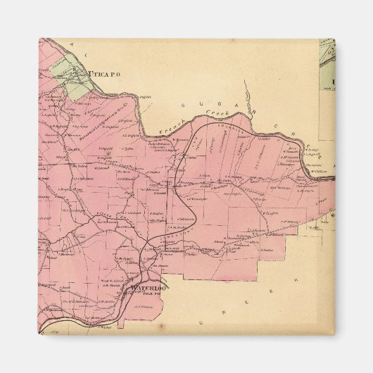 Aimant Canton de French Creek (Devant)