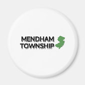 Aimant Canton de Mendham, New Jersey (Devant)