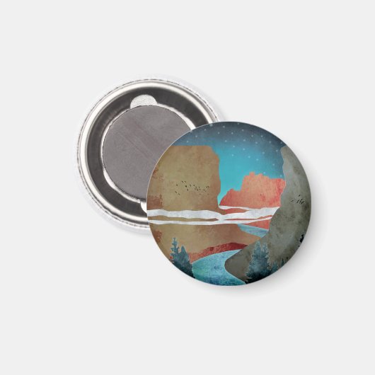 Aimant Canyon Birds (Recto/Verso)