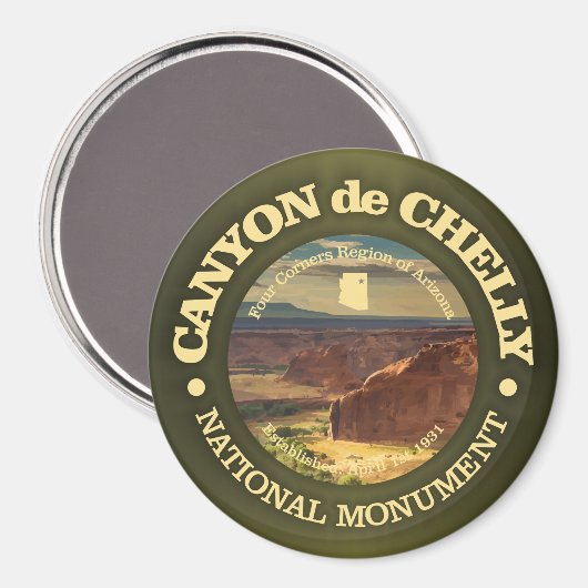 Aimant Canyon de Chelly (Recto/Verso)